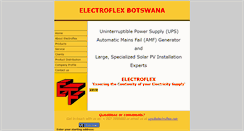 Desktop Screenshot of electroflex.net